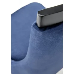 ROYAL Spisebordsstol, Sort / mørkeblå Monolith 77