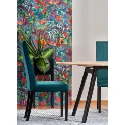 RUBEN Rundt spisebord med udræk 102cm udvides til 142cm - Håndværksegetræ