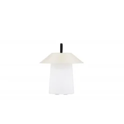 Rubu Bordlampe - Beige,Hvid