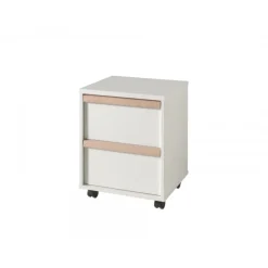 Rullebord til computer – London computervogn, hvid