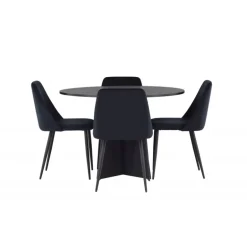 Rundt Spisebordssæt Bootcut med stole Night