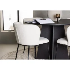 Rundt Spisebordssæt Bootcut med stolene Edina