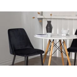 Rundt Spisebordssæt Danburi med stole Night