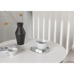 Rundt Spisebordssæt Danburi med stole Night - Hvid