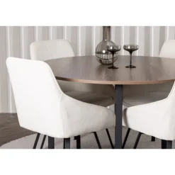 Rundt Spisebordssæt Durango med stole Rosie