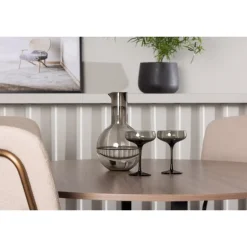 Rundt Spisebordssæt Durango med stole Seda