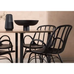 Rundt Spisebordssæt Durango med stole Dyron