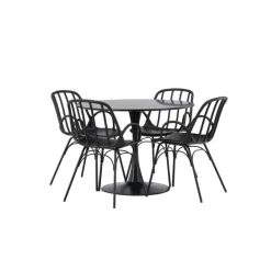 Rundt Spisebordssæt Glade med stole Dyron