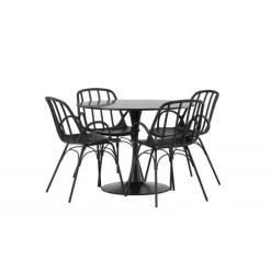 Rundt Spisebordssæt Glade med stole Dyron