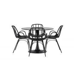 Rundt Spisebordssæt Glade med stole Dyron