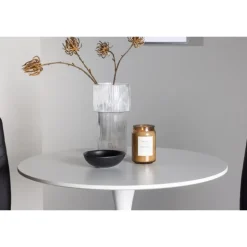 Rundt Spisebordssæt Hamden med 2 stole Lily