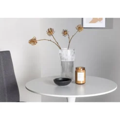 Rundt Spisebordssæt Hamden med 2 stole Petra