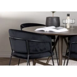 Rundt Spisebordssæt Kaseindon med stole Selma