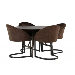 Rundt Spisebordssæt Kaseindon med stole Evening