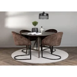 Rundt Spisebordssæt Kaseindon med stole Evening