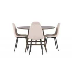 Rundt Spisebordssæt Kaseindon med Polar stole