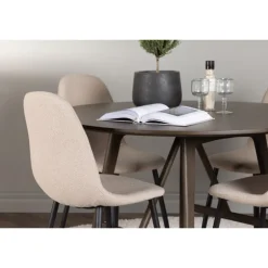 Rundt Spisebordssæt Kaseindon med Polar stole