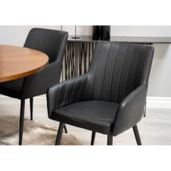 Rundt Spisebordssæt København med stole Comfort