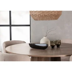 Rundt Spisebordssæt Lanzo med stole Modesto