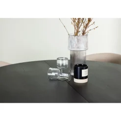 Rundt Spisebordssæt Matilda med stolene Berit - Beige og Sort