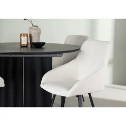 Rundt Spisebordssæt Matilda med stole Rosie