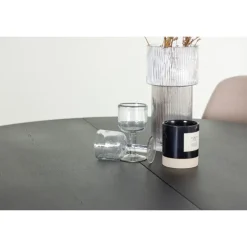 Rundt Spisebordssæt Matilda med stole Polar - Beige og Sort