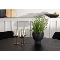 Rundt Spisebordssæt Olivia med stole Night