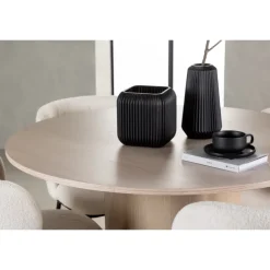 Rundt Spisebordssæt Olivia med stole Edina