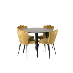 Rundt Spisebordssæt Plaza med stole Limhamn