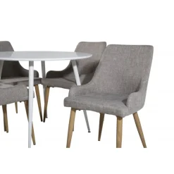 Rundt Spisebordssæt Plaza med stole Plaza