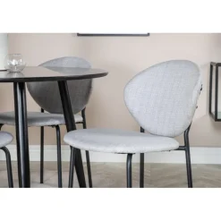 Rundt Spisebordssæt Plaza med stole Vault