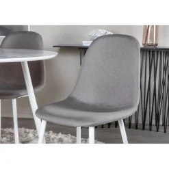 Rundt Spisebordssæt Plaza med stole Polar