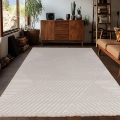 Sahara Indendørs tæppe 3D - Beige