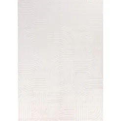 Sahara Indendørs tæppe 3D - Creme