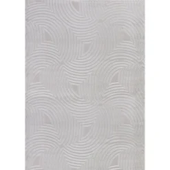 Sahara Indendørs tæppe 3D - Sølv