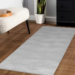 Sahara Indendørs Tæppeløber 3D - Sølv