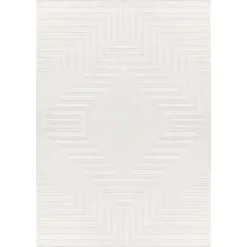 Sahara Indendørs Tæppeløber 3D - Creme