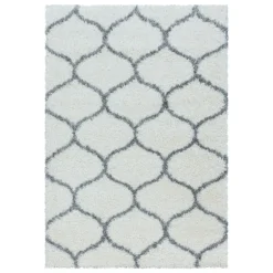 Salsa Shaggy tæppe Skandinavisk - Creme