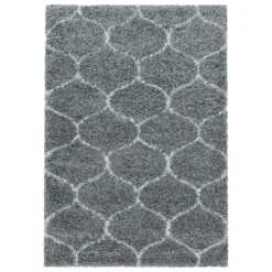 Salsa Shaggy tæppe Skandinavisk - Grå