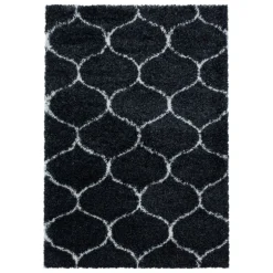 Salsa Shaggy Tæppeløber Skandinavisk - Antracit