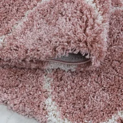 Salsa Shaggy Tæppeløber Skandinavisk - Rosa
