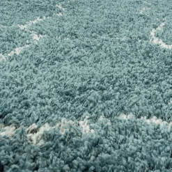 Salsa Shaggy Tæppeløber Skandinavisk - Blå