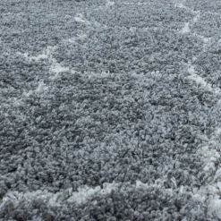 Salsa Shaggy Tæppeløber Skandinavisk - Grå