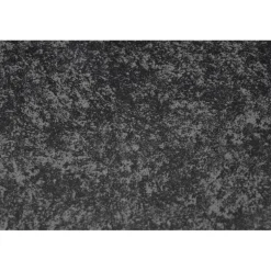 SALVADOR Spisebord med udtræk, - top - MørkeGrå, ben - MørkeGrå