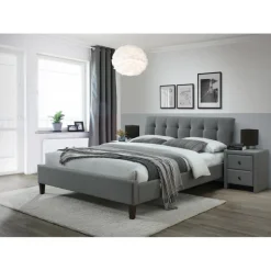 SAMARA 2 seng 160x200cm - Grå