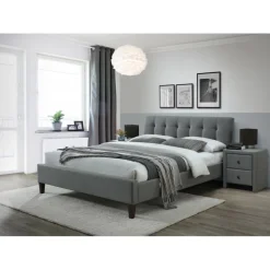 SAMARA 2 seng 160x200cm - Grå