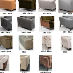 Samsø Hjørnesofa med Chaiselong og open end