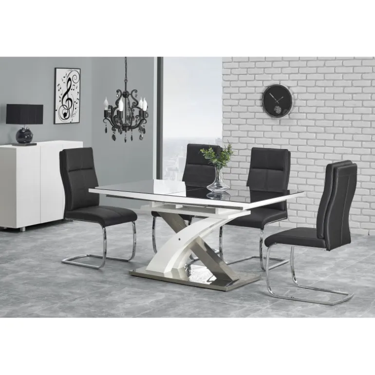 SANDOR 2 bord, - Sort