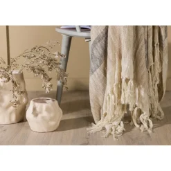 Sandy Plaid - Off White