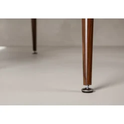 Sanford - 180x90cm Ovalt spisebord - Mørkebrun